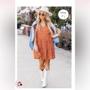 Women’s babydoll style dress